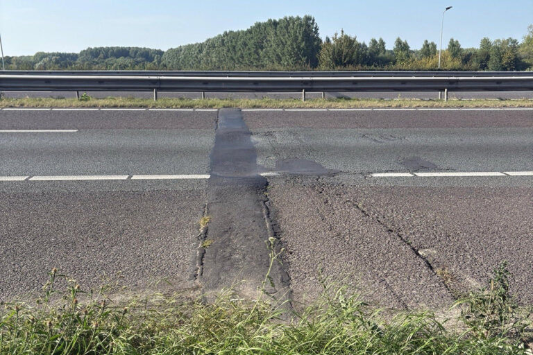 A59 dicht bij Den Bosch vanwege spoedreparatie voegovergang