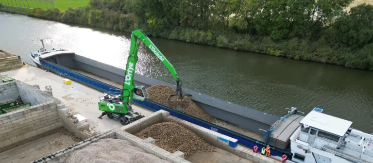 Cosun Beet Company verplaatst deel bietentransport van weg naar water