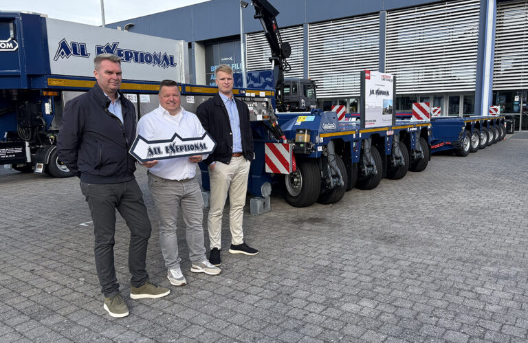 All Exeptional bezit de grootste Nooteboom dieplader van België