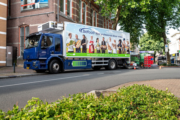 Nieuwe Renault Trucks E-Tech D-bakwagens voor Bidfood