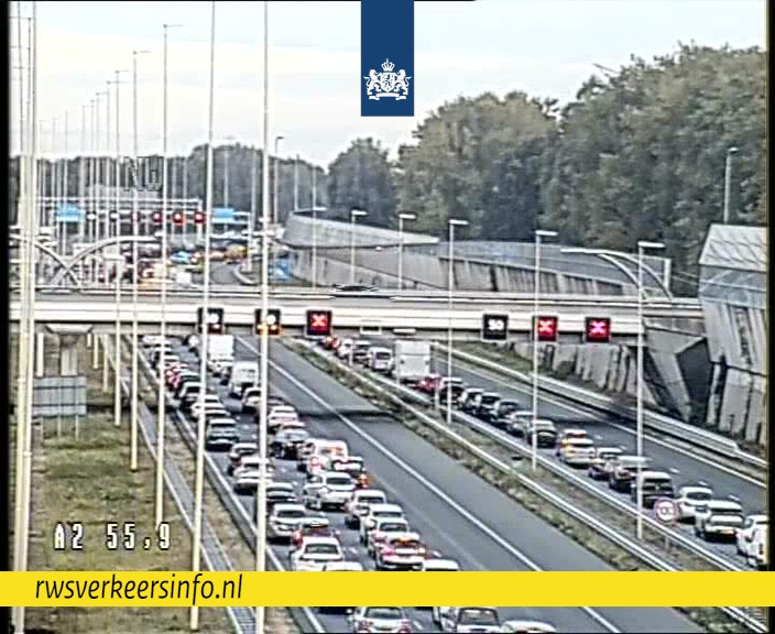 Druk op A2 door ongeval