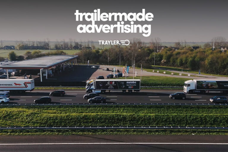 De duurzaamheidstransitie kost geld, Trayler biedt de oplossing: rijden met reclame