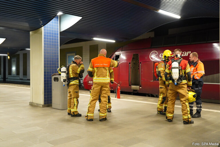 Station Rotterdam Blaak ontruimd vanwege brand in Eurostar trein