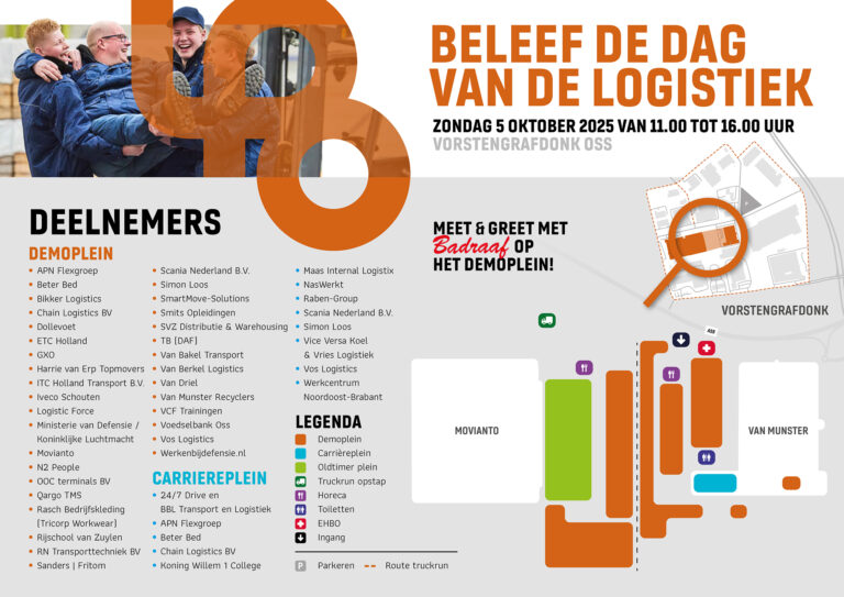Dag van de Logistiek in Oss: kijkje achter de schermen van een veelzijdige sector