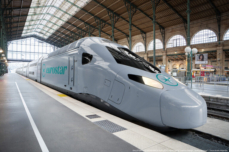 Eurostar introduceert nieuwe duurzame dubbeldekkertrein ‘Eurostar Celestia’