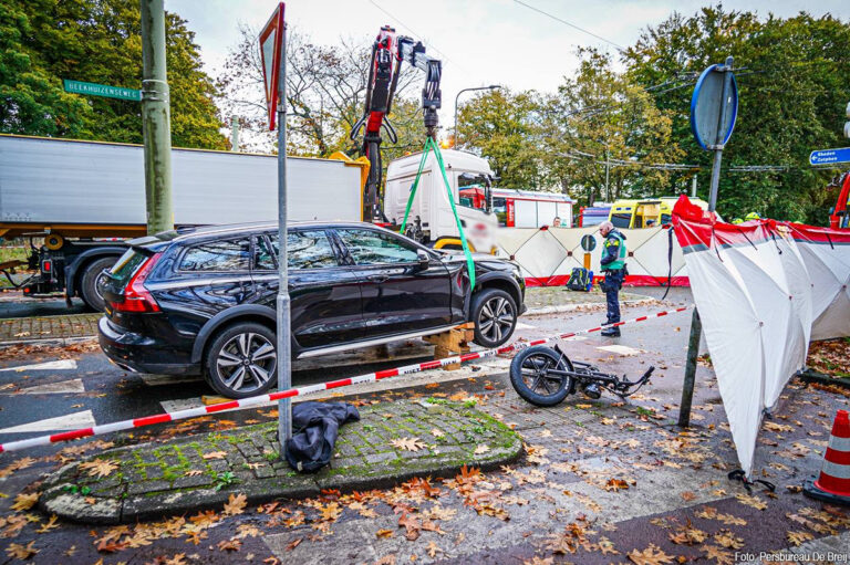 Vrachtwagenchauffeur schiet te hulp bij ernstig ongeluk met fatbike in Velp