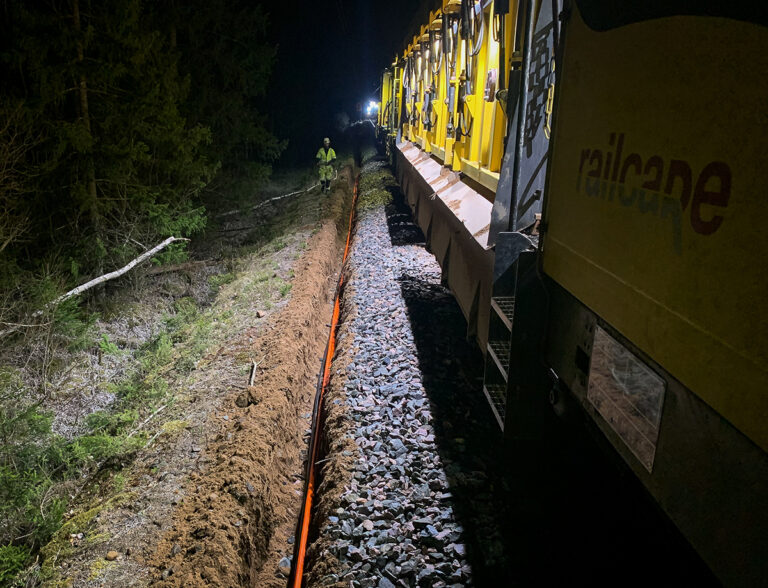 Railcare: Kabels onder spoorbaan maken spoorwegnet veiliger en robuuster