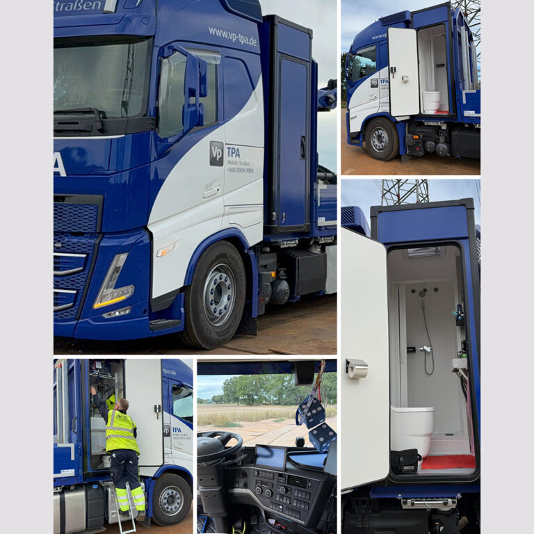 Duits bedrijf investeert in chauffeurscomfort: nieuwe vrachtwagens mét douche en toilet