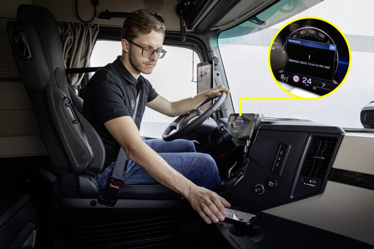 Mercedes-Benz Trucks introduceert geavanceerde vermoeidheidsdetectie in nieuwe veiligheidssystemen vanaf 2026