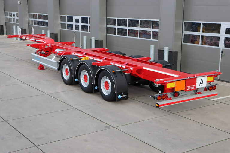 Nieuwe D-TEC Container Carrier met uitbreiding tot 45ft