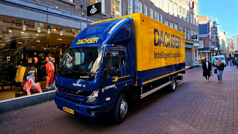 Dachser breidt emissievrije stadsdistributie uit naar Amsterdam