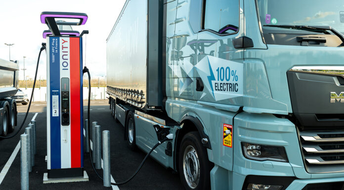 Elektrische vrachtwagen
