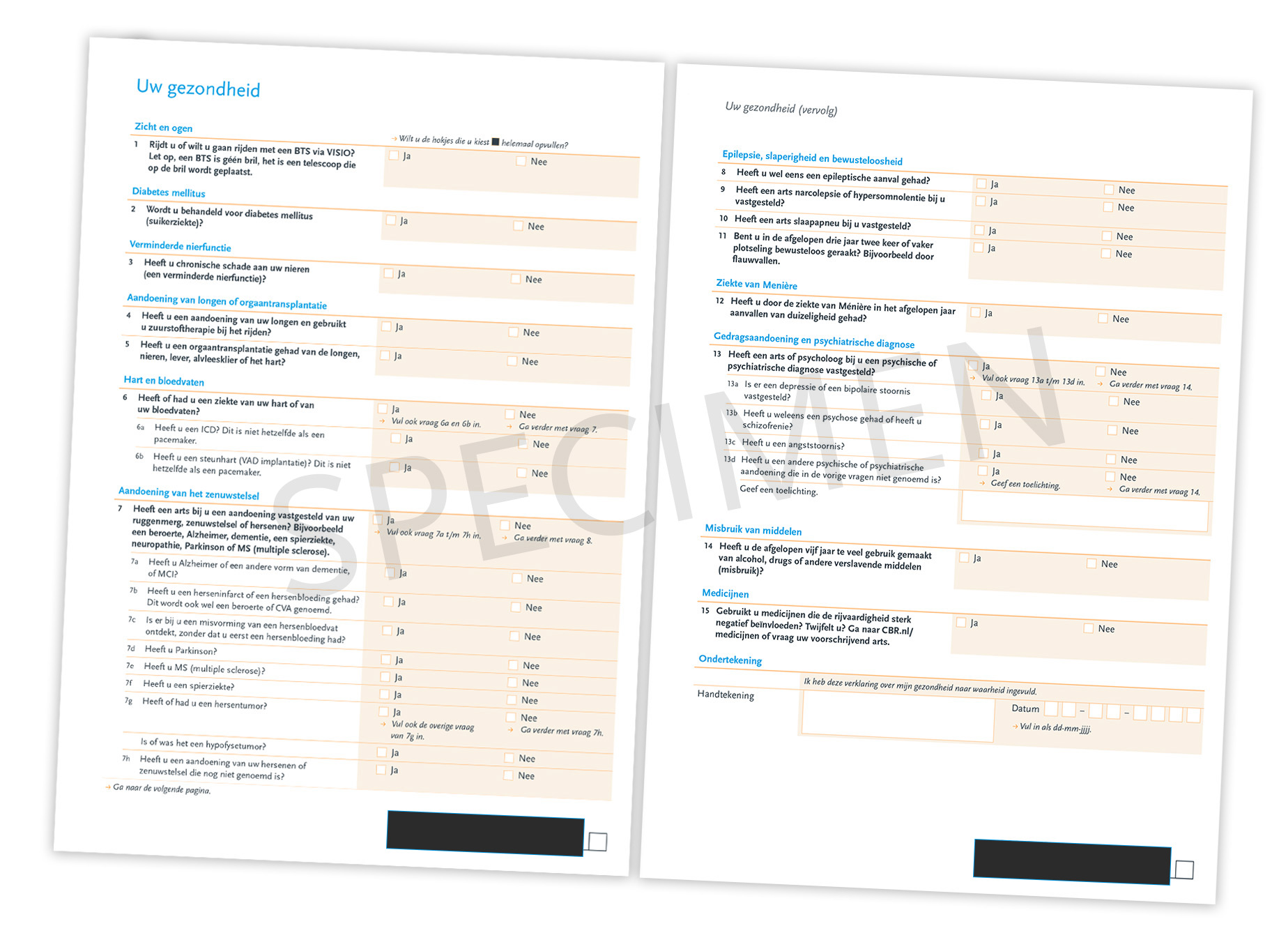 CBR introduceert vernieuwde Gezondheidsverklaring per 1 januari 2026