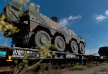 Militair transport krijgt indien nodig voorrang op het spoor