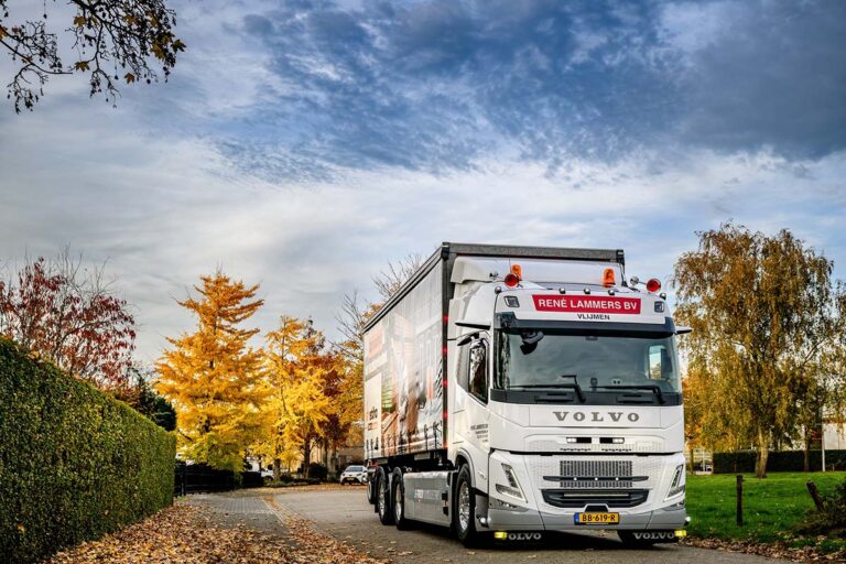 René Lammers Transportbedrijf zet eerste elektrische stap met Volvo Trucks