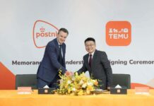 Samenwerking Temu en postNL