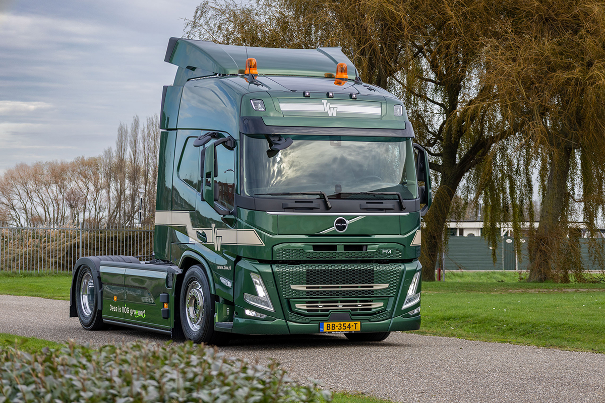 TKW BV neemt eerste elektrische Volvo FM in gebruik voor stedelijke bouwlogistiek