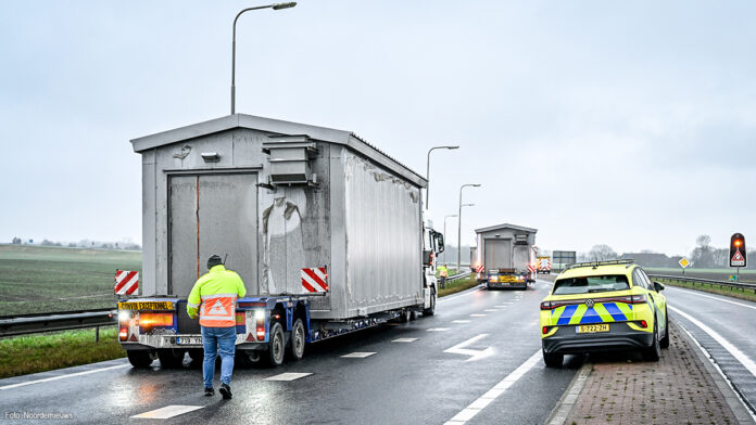 Vastgelopen transport N33