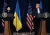 Zelensky en Trump