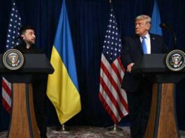Zelensky en Trump