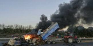 boerenprotesten in Frankrijk