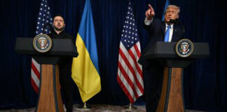 overleg tussen Zelensky en Trump