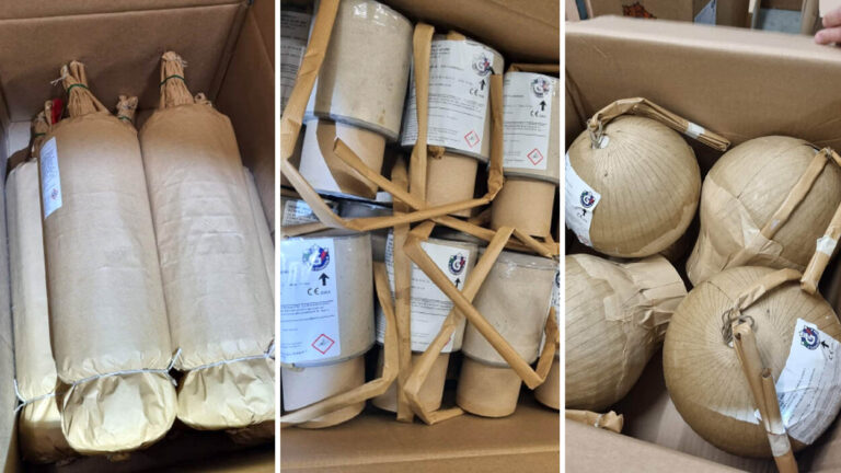 Ruim 4.500 kilo illegaal vuurwerk in beslag genomen in Zoetermeer en Roelofarendsveen
