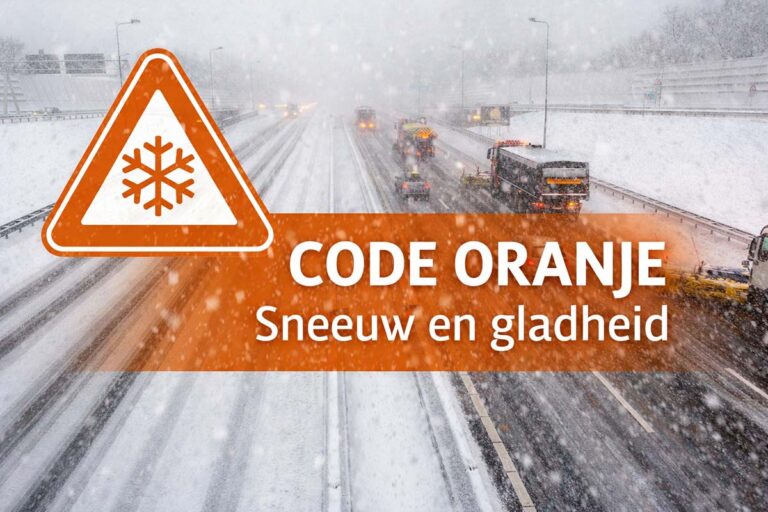 KNMI: ook code oranje in Limburg vanwege winterweer