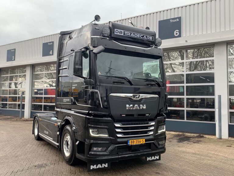 DB TradeCare breidt wagenpark uit met zesde trekker: MAN TGX 560 uniek uitgevoerd