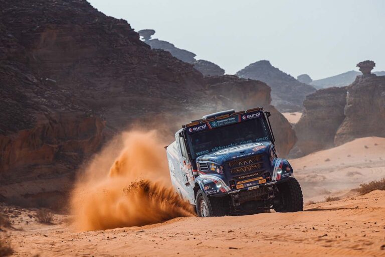 Solide optreden Eurol Rally Sport in marathonetappe Dakar