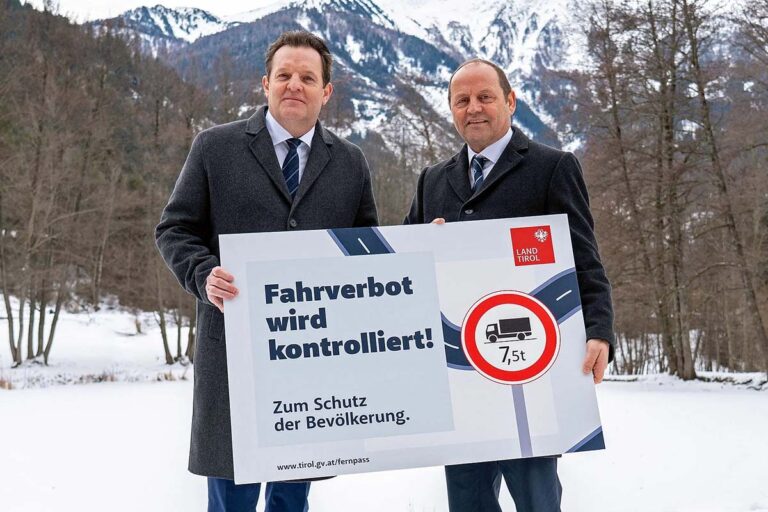 Strenge handhaving vrachtwagenverbod Tiroolse Fernpass: 889 overtredingen vastgesteld in 2025