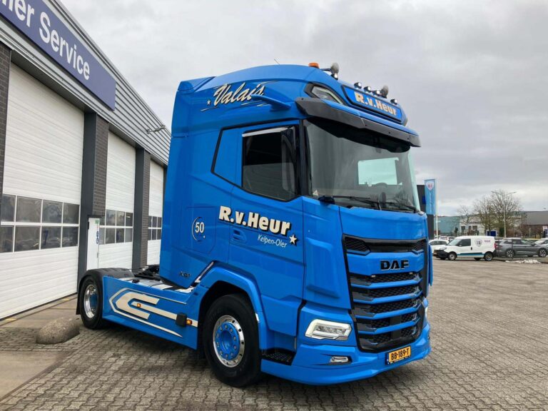 R. van Heur breidt wagenpark uit met DAF XG+ 480 FT