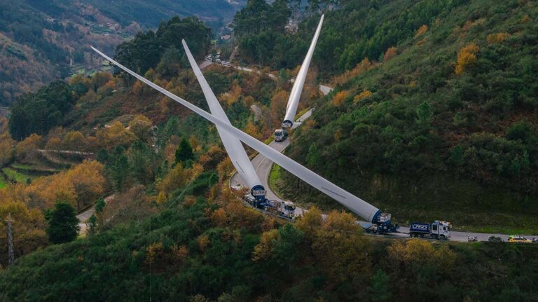 LASO voltooit 760 uitzonderlijke transporten voor grootste windpark van Europa