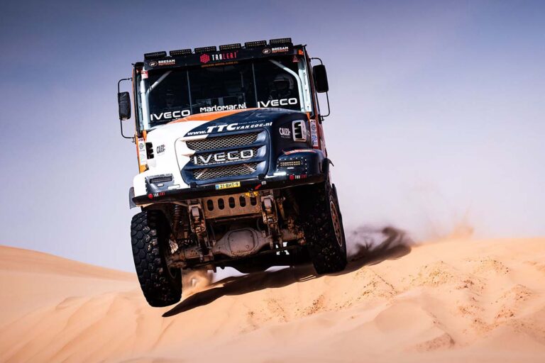 Marnix Leeuw sterk van start in tweede Dakarweek met 13e plaats