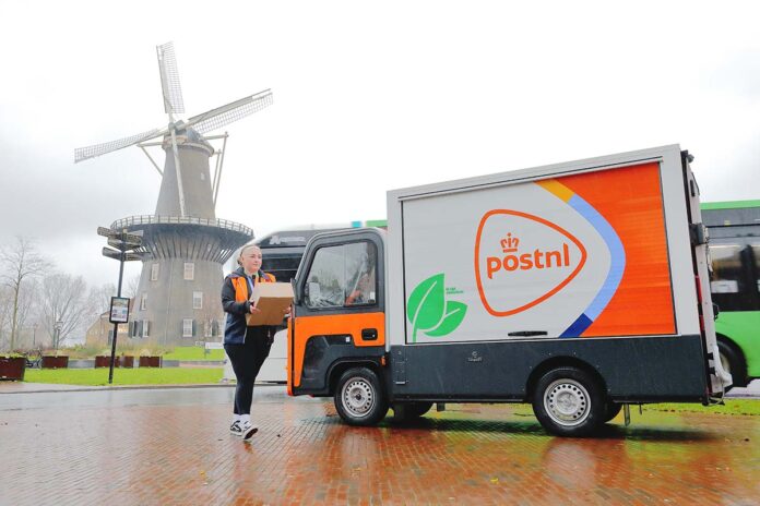 PostNL pakketbezorger