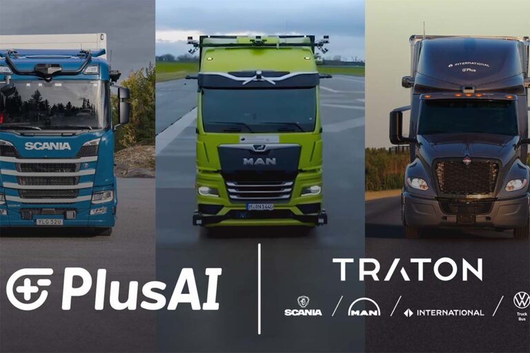 TRATON GROUP en PlusAI breiden samenwerking uit voor versnelde inzet autonome vrachtwagens