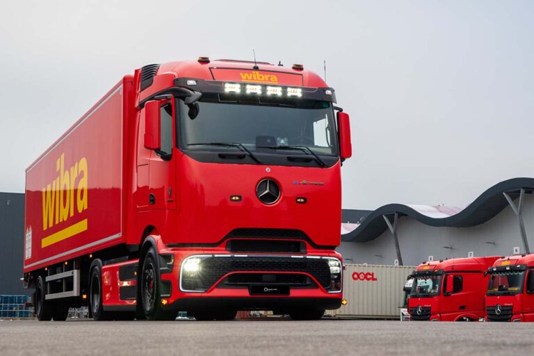 Eerste elektrische Mercedes-Benz eActros 600 afgeleverd aan Wibra Nederland