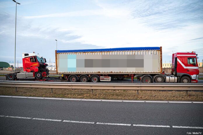 Aanrijding Maasvlakte
