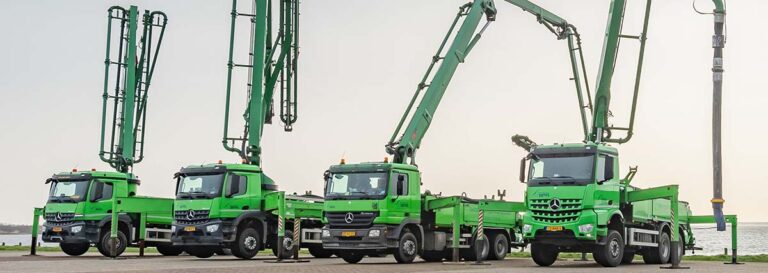 Faber Betonpompen neemt Betonpompen Randstad over en breidt uit naar Hellevoetsluis