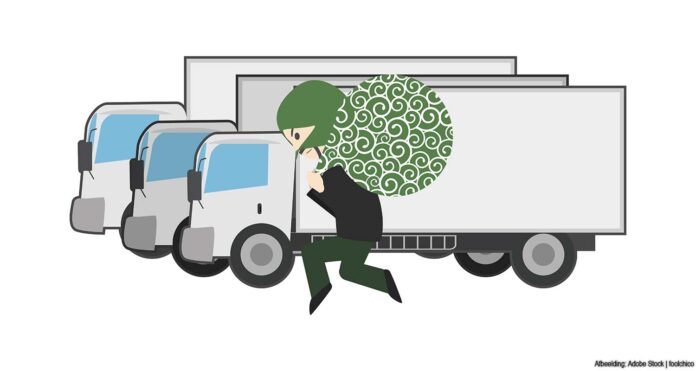 Diefstal vrachtwagen