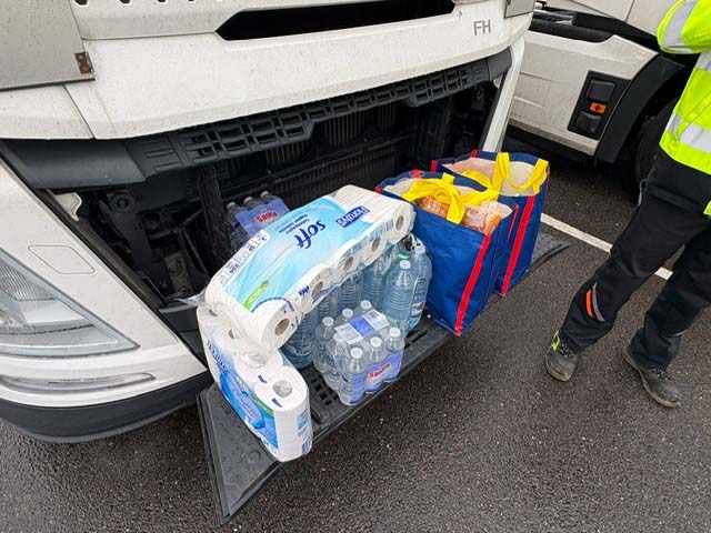 Chauffeur op Maasvlakte