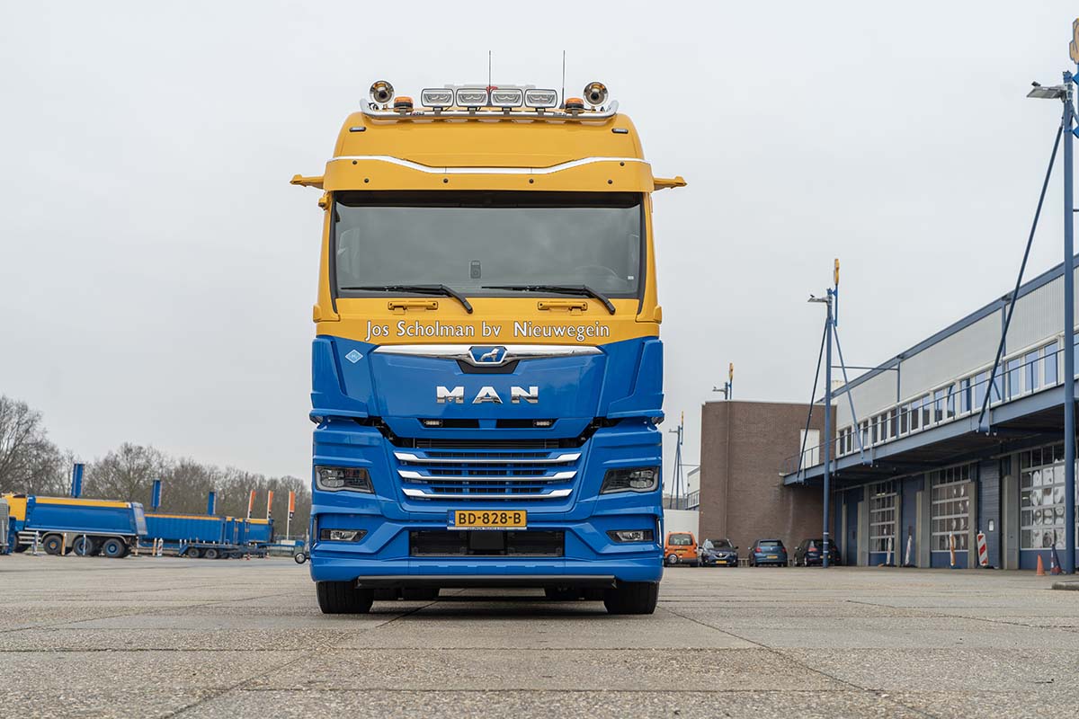 Jos Scholman MAN waterstoftruck
