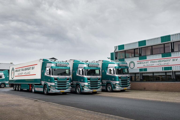 Meilink Transport anticipeert op vrachtwagenheffing met drie nieuwe Scania 460R Super trekkers
