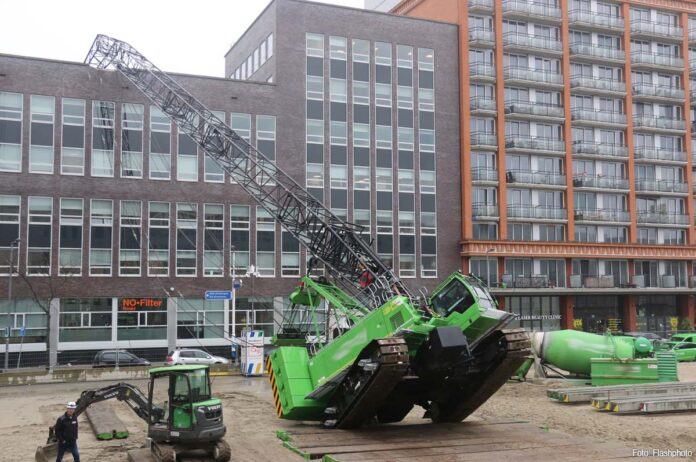 ongeval bouwkraan Rotterdam