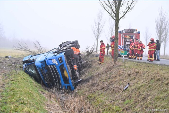 Ongeval N999 Uithuizen