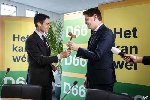 Paternotte opnieuw fractieleider D66, verwacht nu zwaardere klus