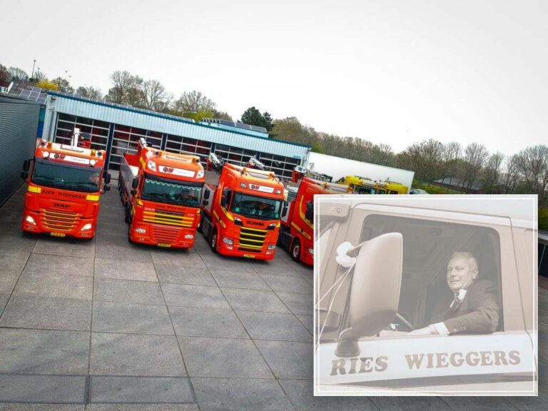 Oprichter Ries Wieggers Transport, Ries Wieggers, overleden