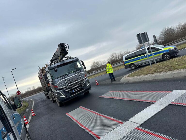 Tientallen overtredingen bij Duitse vrachtwagencontroles tijdens Roadpol-actie [+foto’s]