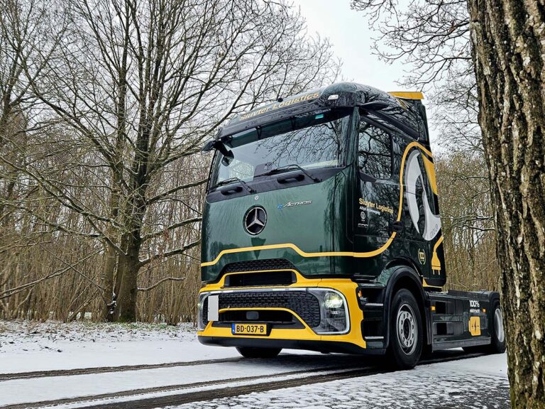 Sluyter Logistics breidt elektrisch wagenpark uit met twee Mercedes-Benz eActros 600 LS