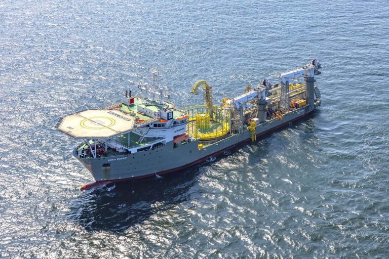 Boskalis sleept omvangrijk kabelcontract binnen voor Gennaker Offshore Windpark